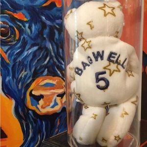 Jeff Bagwell #5 Opening day MLB Houston Astros Bear Baseball plush